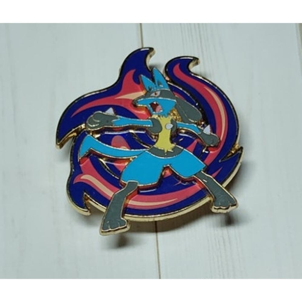 Lucario Official Pokemon Pin Badge for a Hat, Lapel, Jacket or Backpack